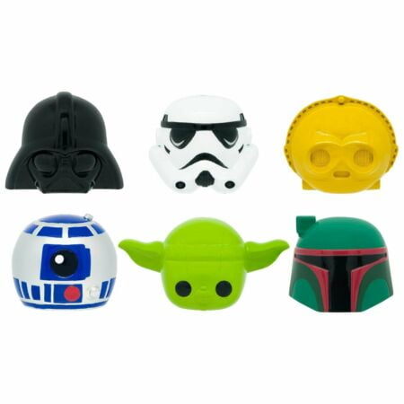 DISNEY STAR WARS Mashems Lot Of 5 Blind Capsules Series 1 NEW DISNEY STAR WARS Mashems Lot Of 5 Blind Capsules Series 1 NEW